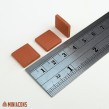 SQUARE RED TILE 15 mm